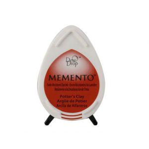 Poduszka z tuszem do stempli Memento 4,2x2,8cm Pomarańczowa ciemna